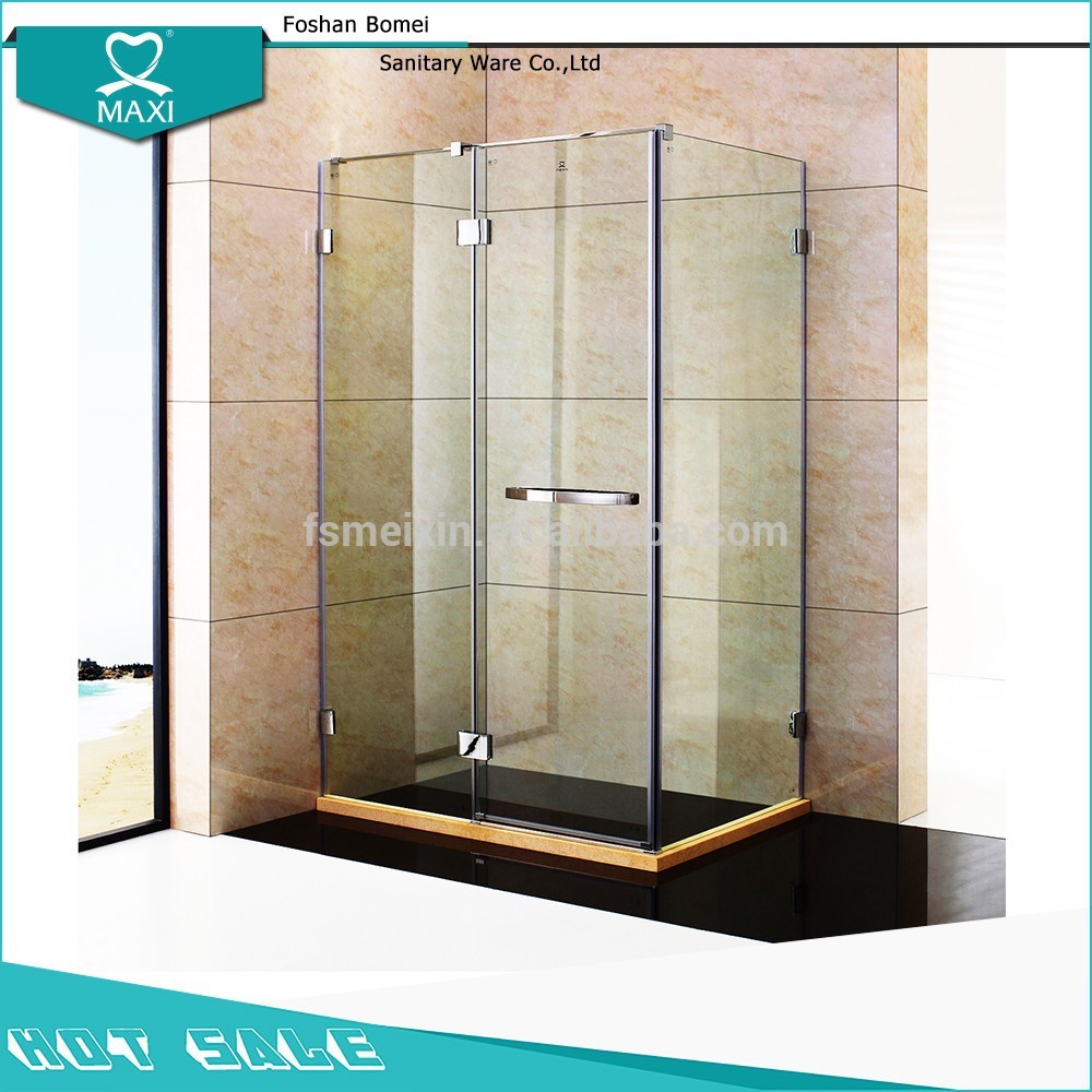 Luxury hinge clear glass shower cabin in China M-W331